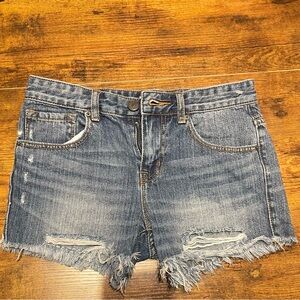 BDG Denim Frayed Hem Women Size 25 Shorts